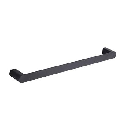 Toallero Aluminio Negro 600mm CAPRI